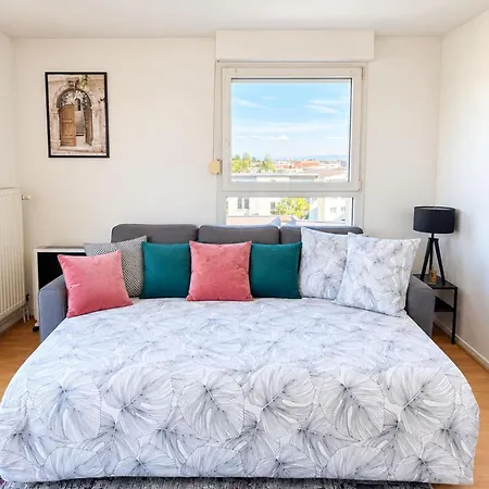 Bright With Terrace And Cathedral View Appartamento Strasburgo